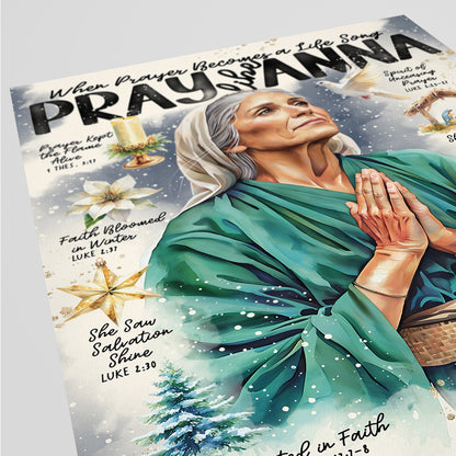 “Anna” Women of The Nativity Greeting Card