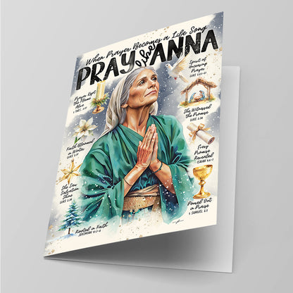 “Anna” Women of The Nativity Greeting Card