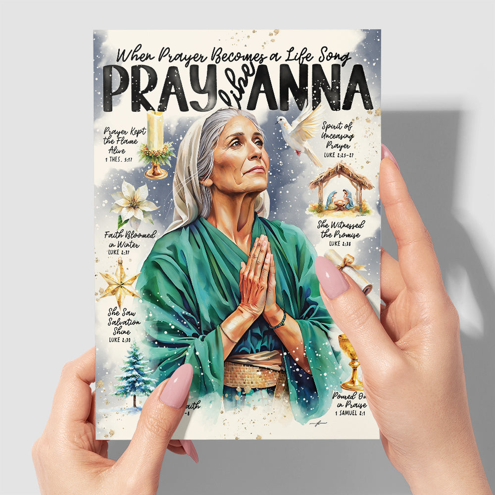 “Anna” Women of The Nativity Greeting Card