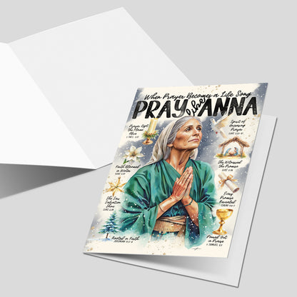 “Anna” Women of The Nativity Greeting Card