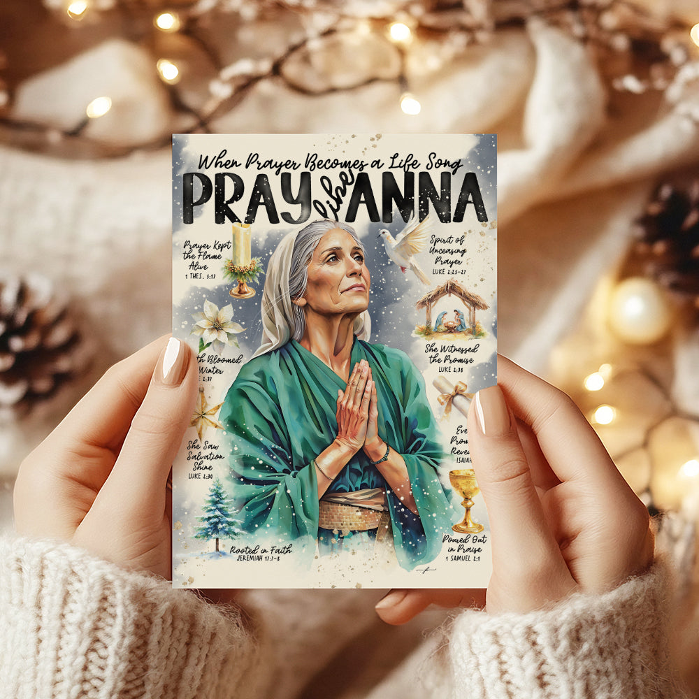 “Anna” Women of The Nativity Greeting Card