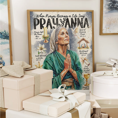 “Anna” Women of The Nativity Art Print