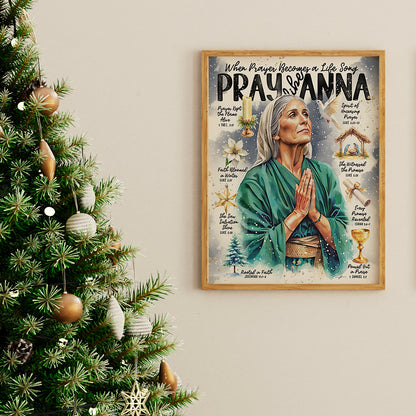 “Anna” Women of The Nativity Art Print