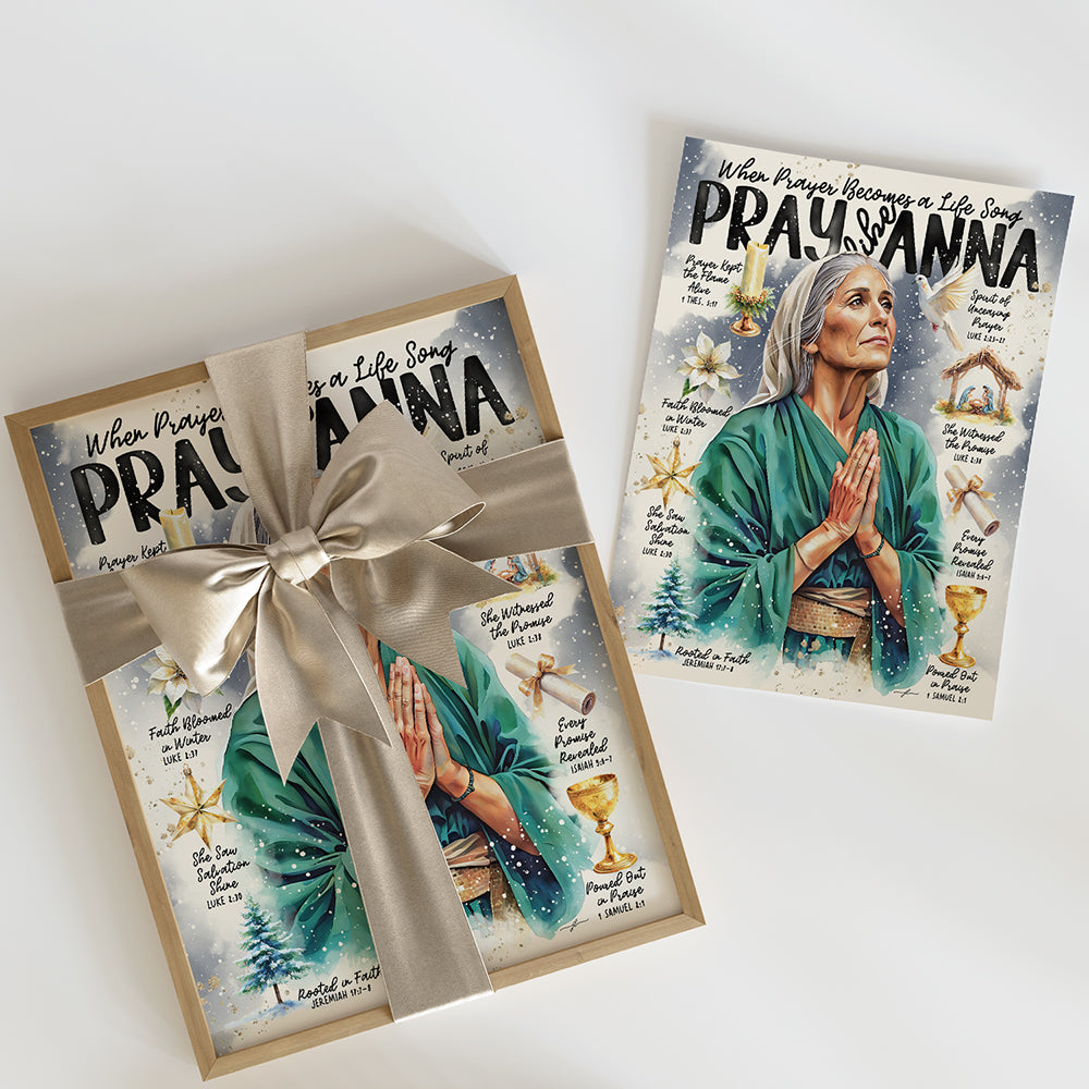 “Anna” Women of The Nativity Art Print