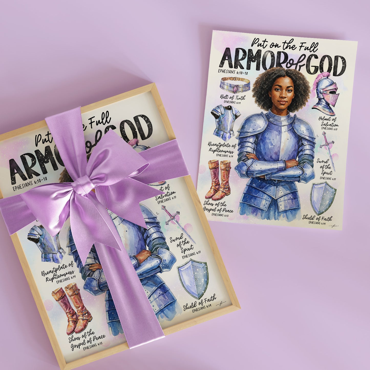 "Armor of God" Christian Fine Art Print