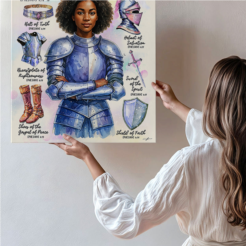 "Armor of God" Christian Canvas
