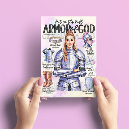 Armor of God | Christian Greeting Card with Envelope