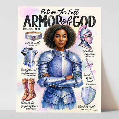 “Armor of God” Christian Art Print