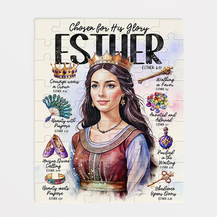 Esther Scripture Prompt Christian Puzzle