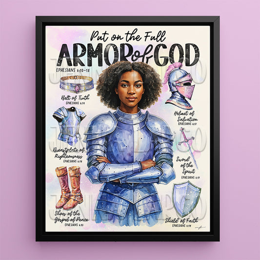 "Armor of God" Premium Christian Canvas