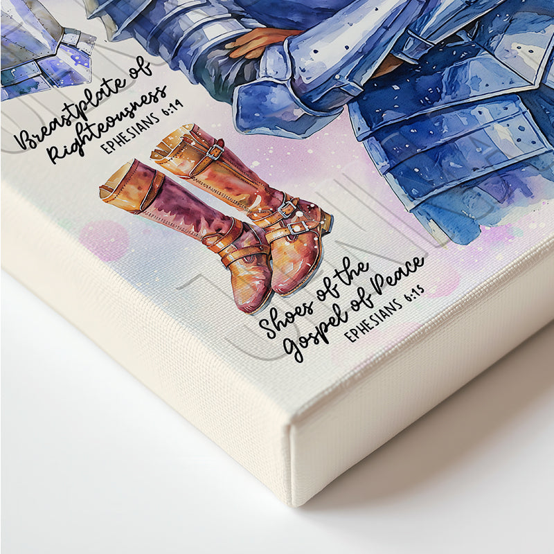 "Armor of God" Premium Christian Canvas