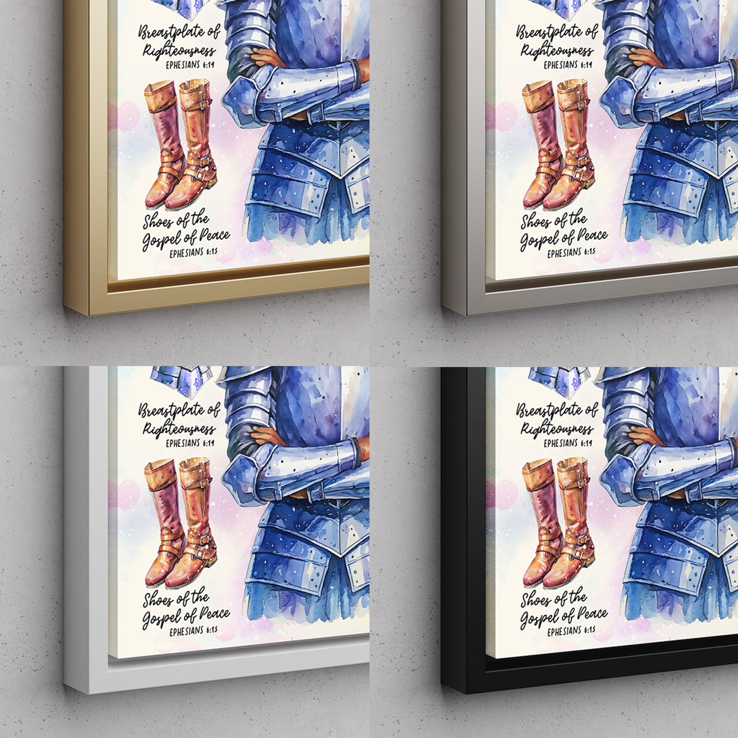 "Armor of God" Premium Christian Canvas