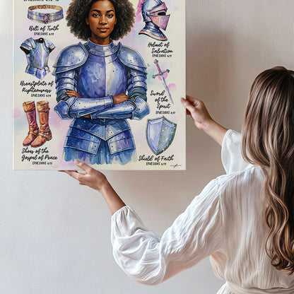 "Armor of God" Premium Christian Canvas