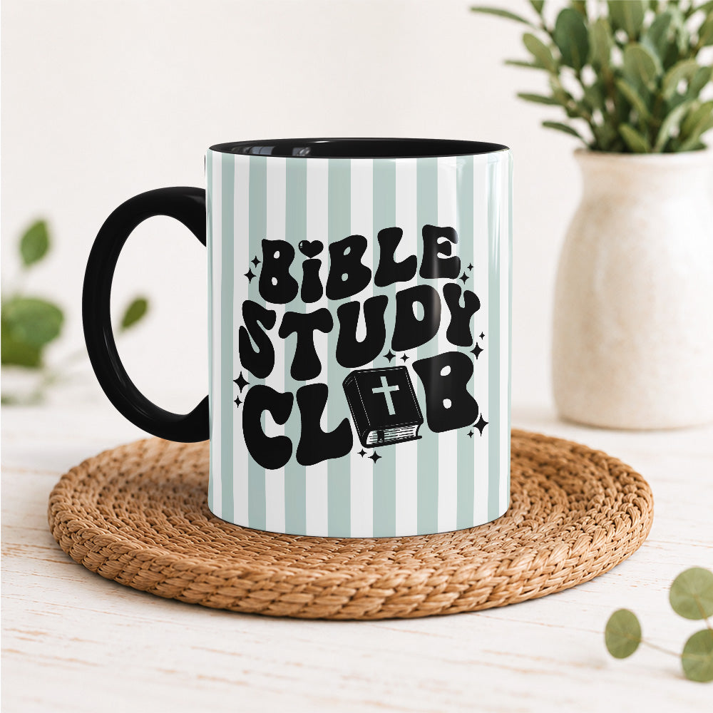 Bible Study Club • Christian Ceramic Personalized Mug