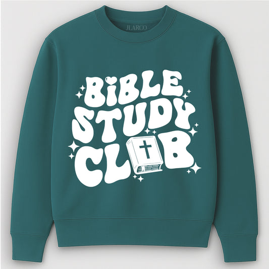 "Bible Study Club" Christian Sweatshirt
