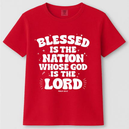 "Blessed Nation" Christian T-Shirt