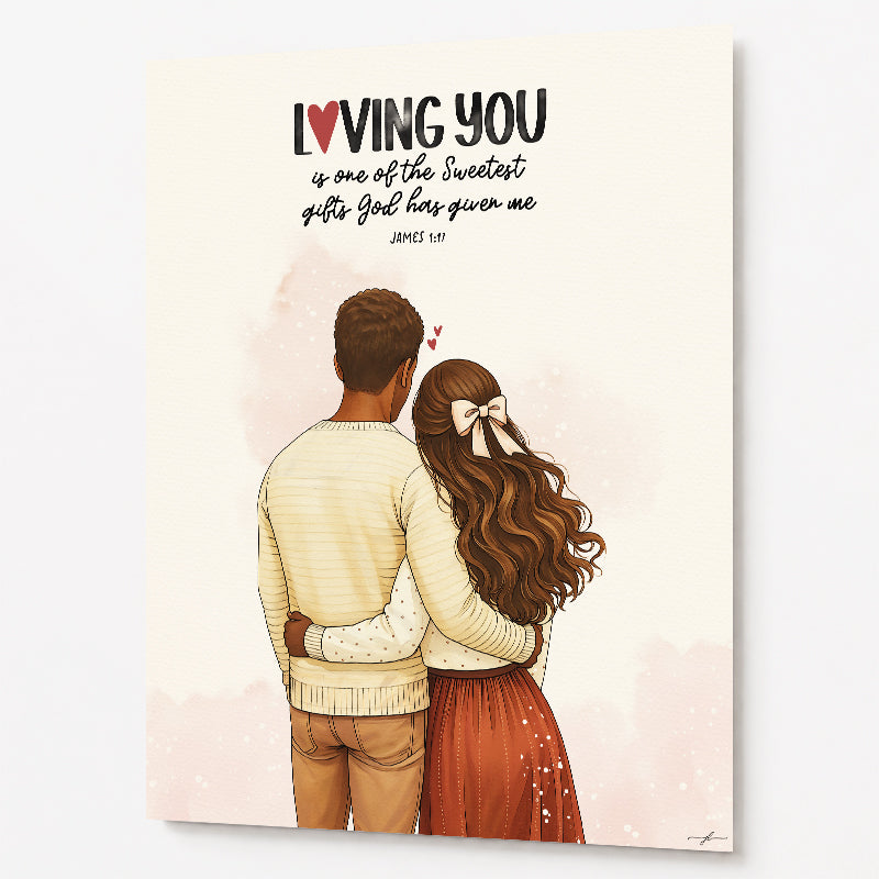Valentine’s | Bound by Covenant | Giclée Christian Art Print