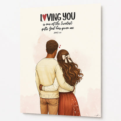 Valentine’s | Bound by Covenant | Giclée Christian Art Print