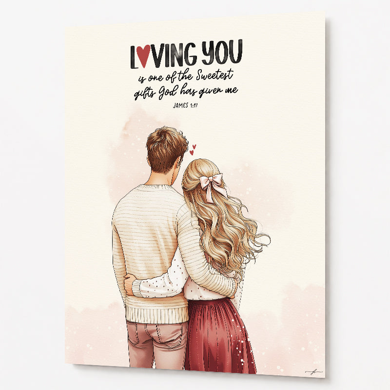 Valentine’s | Bound by Covenant | Scripture Prompt Art Print