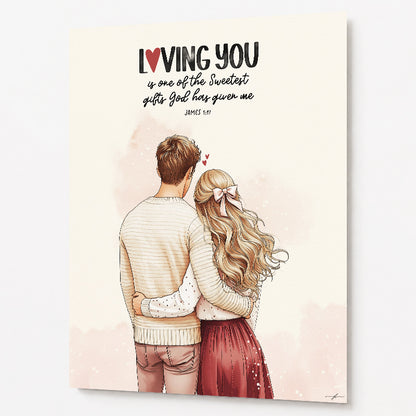 Valentine’s | Bound by Covenant | Scripture Prompt Art Print