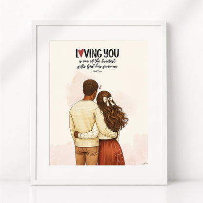 Valentine’s | Bound by Covenant | Giclée Christian Art Print