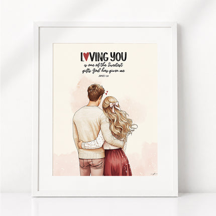 Valentine’s | Bound by Covenant | Scripture Prompt Art Print