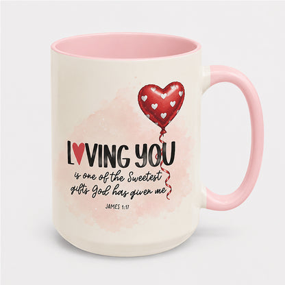 Valentine’s | Bound by Covenant | Christian Ceramic Mug