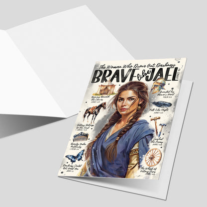 "Brave Like Jael" Christian Fine Art Greeting Card