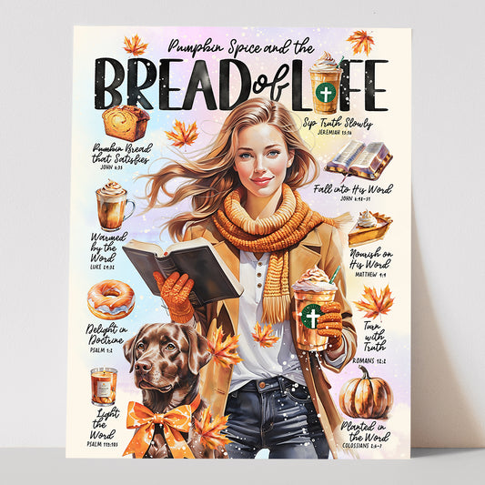"Bread of Life” Christian Art Print