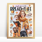 Bread of Life • Fall • Scripture Prompt •  Giclée Christian Art Print