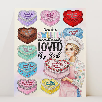 "You Are Sweetly Loved" Christian Art Print