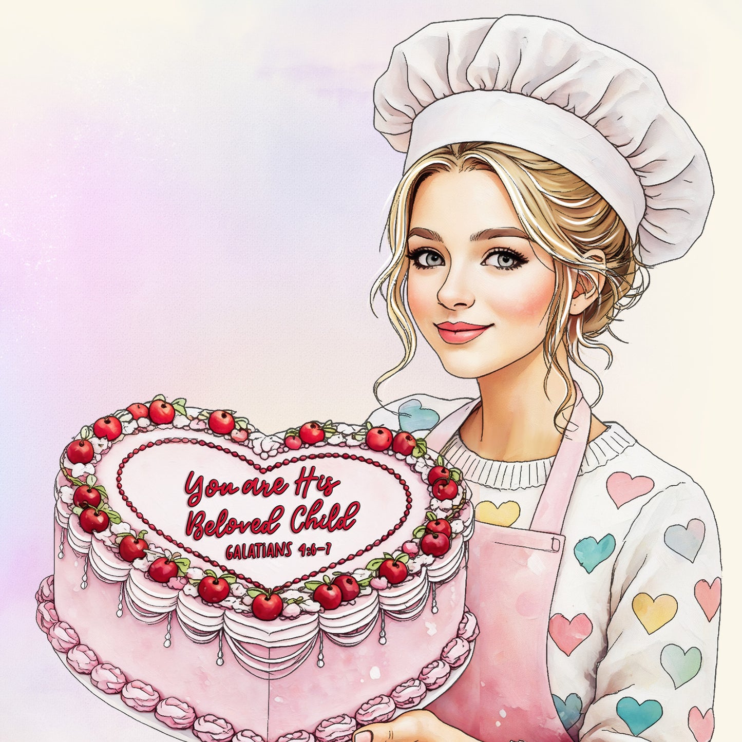 "You Are Sweetly Loved" Christian Art Print