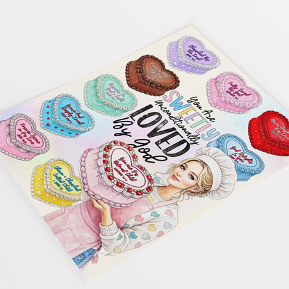 "You Are Sweetly Loved" Christian Art Print