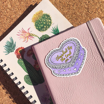 Valentine’s Cakes | Zephaniah 3:17 | Christian Vinyl Sticker