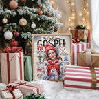 Candy Cane Gospel • Scripture Prompt • Giclée Christmas Art Print