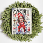 Candy Cane Gospel • Scripture Prompt • Giclée Christmas Art Print