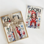 Candy Cane Gospel • Scripture Prompt • Giclée Christmas Art Print