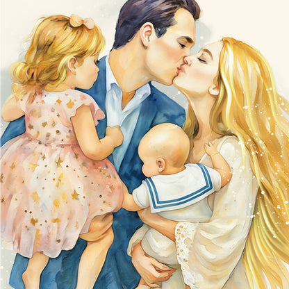 "Charlie Kirk Tribute” Christian Art Print