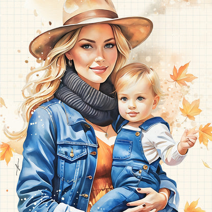 "Fall P31 Woman” Christian Art Print