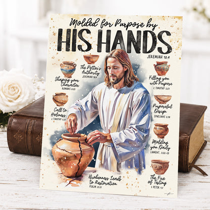 Jesus | Molded For A Purpose | Scripture Prompt Art Print
