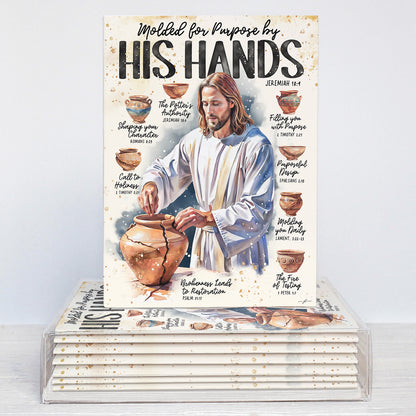 Jesus | Molded For A Purpose  | Christian Greeting Card