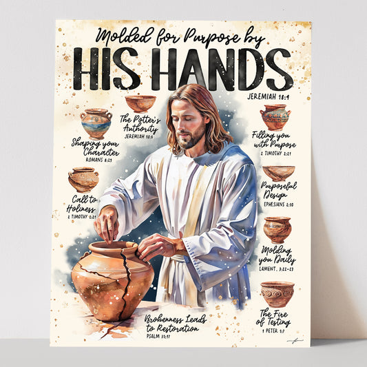 “Clay Vessel” Christian Art Print