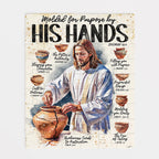 Molded For A Purpose • Jesus • Scripture Prompt •  Christian Puzzle