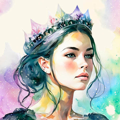 "Daughter of The King" Christian Art Print