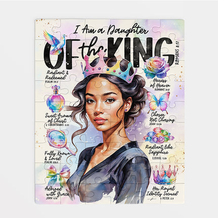 Daughter of The King Scripture Prompt Christian Puzzle