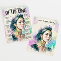 Daughter of The King Christian | Christian Premium Digital Download Set x 2 - Giclée Fine Art Print