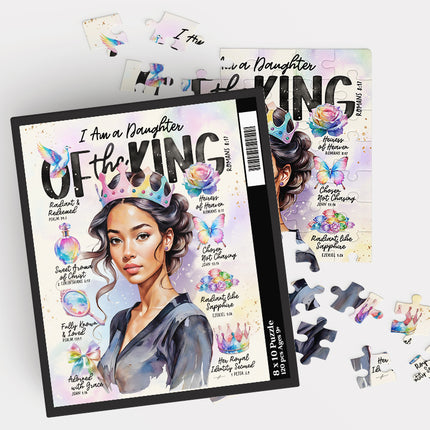 Daughter of The King Scripture Prompt Christian Puzzle