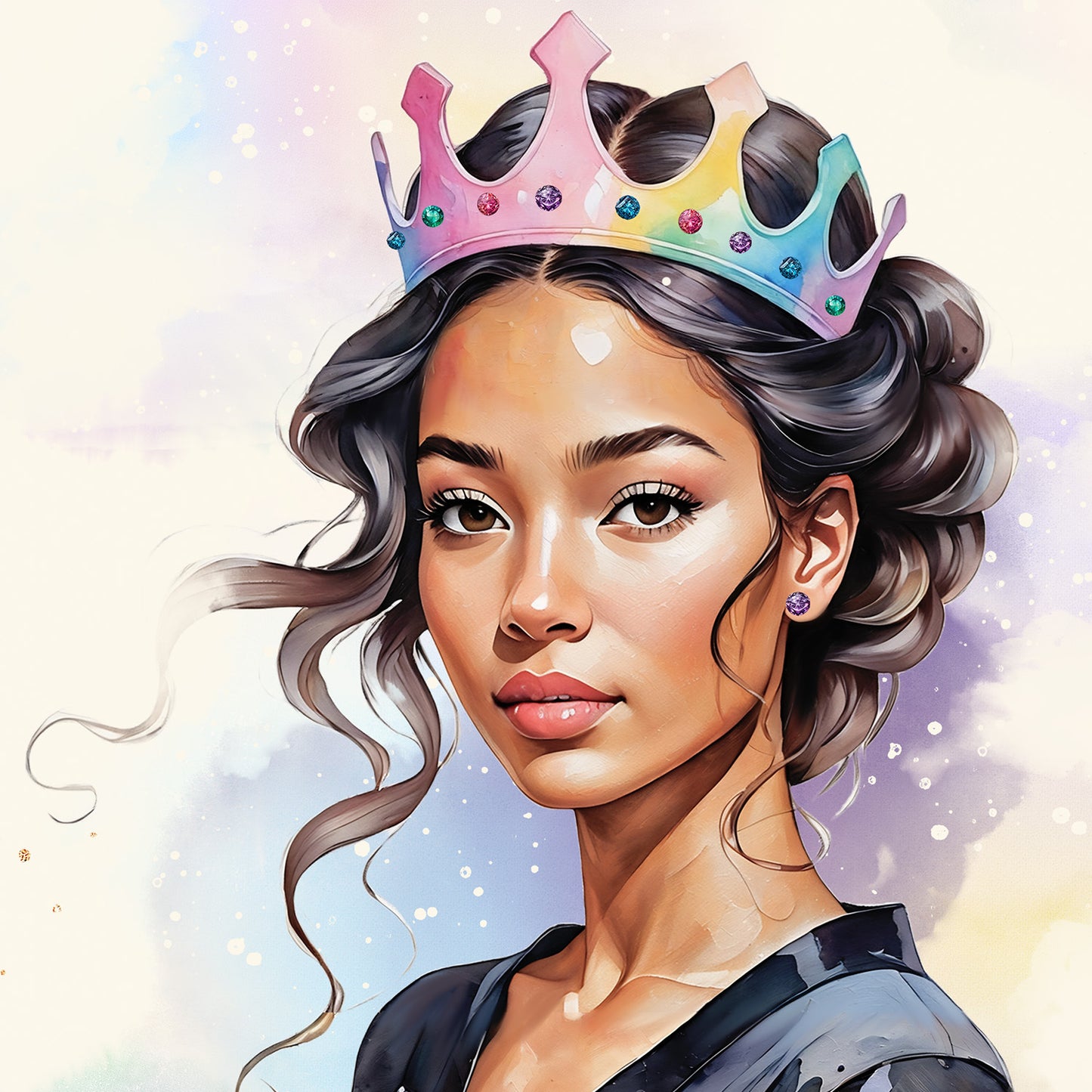 "Daughter of The King" Christian Art Print