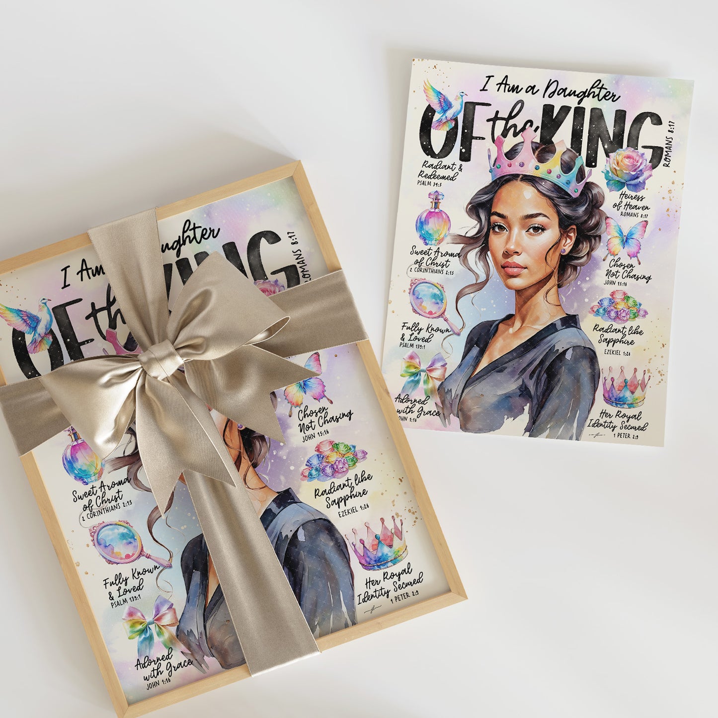 "Daughter of The King" Christian Art Print