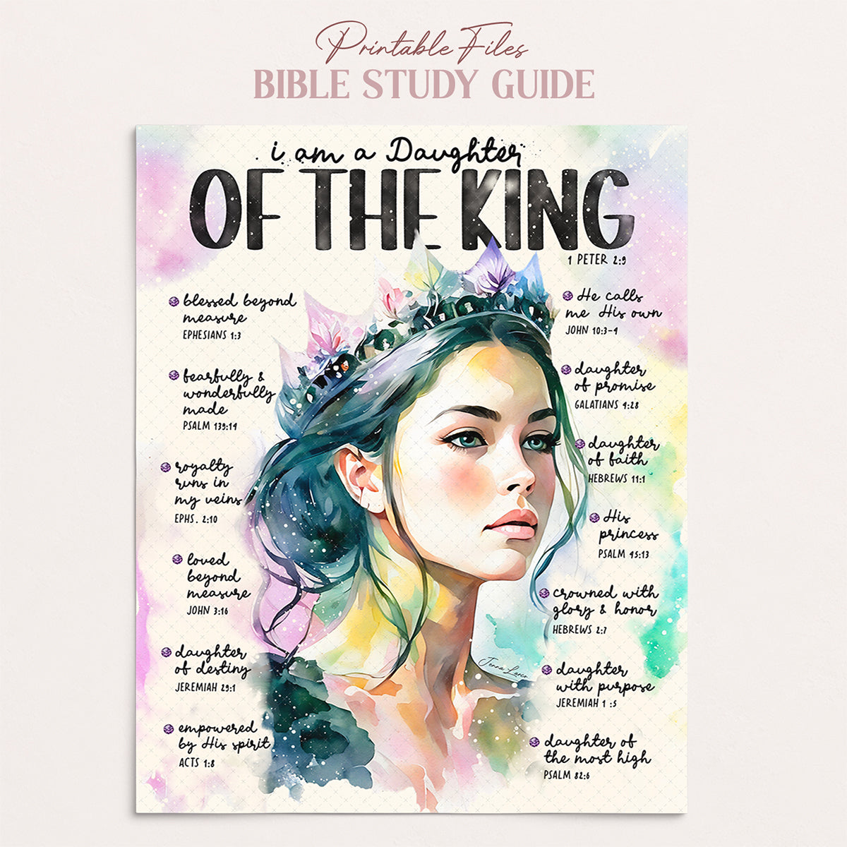 Daughter of The King • Christian Digital Bible Study Guide